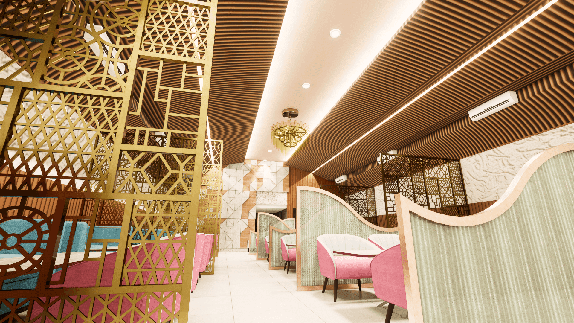 Modern Restaurant overview 1